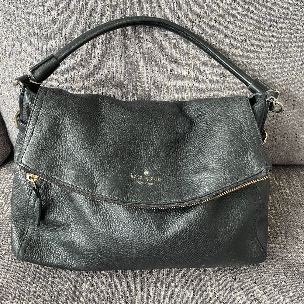 Kate Spade Cobble Hill Shoulder/Crossbody Little Minka Purse (Black)